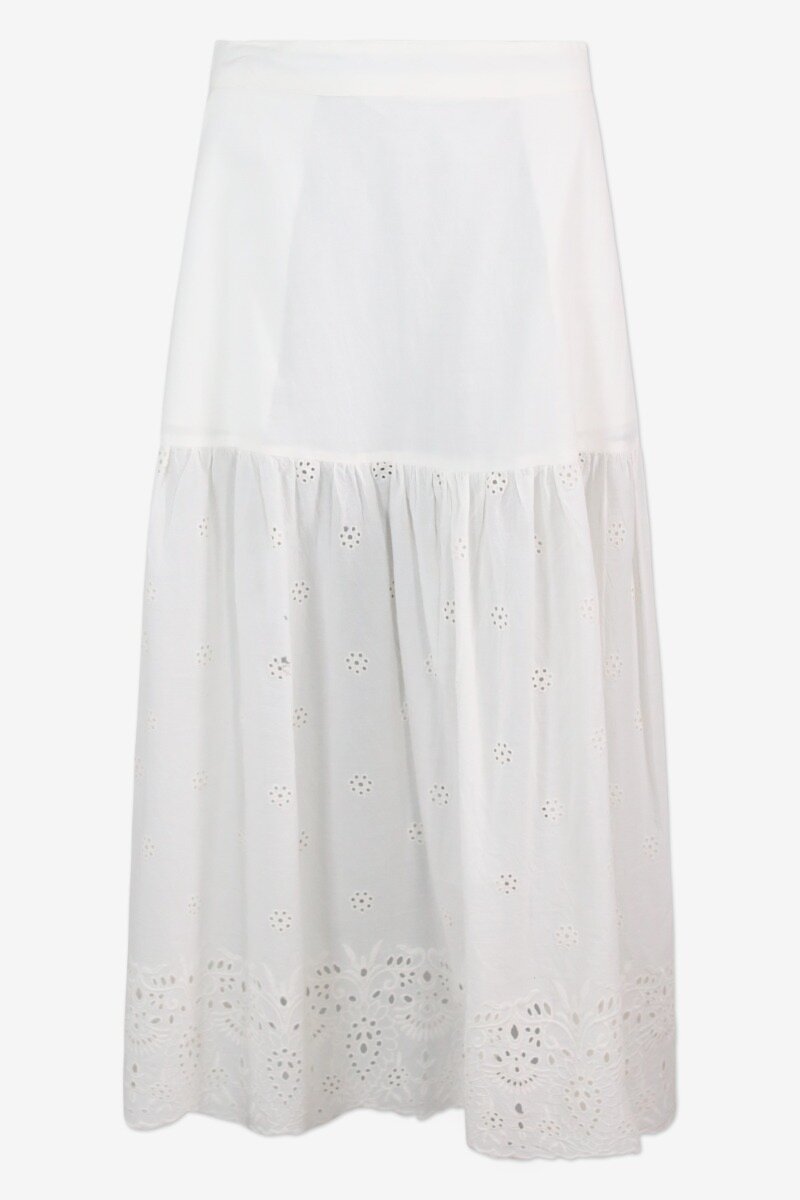 Dorah Skirt Off White  - front image