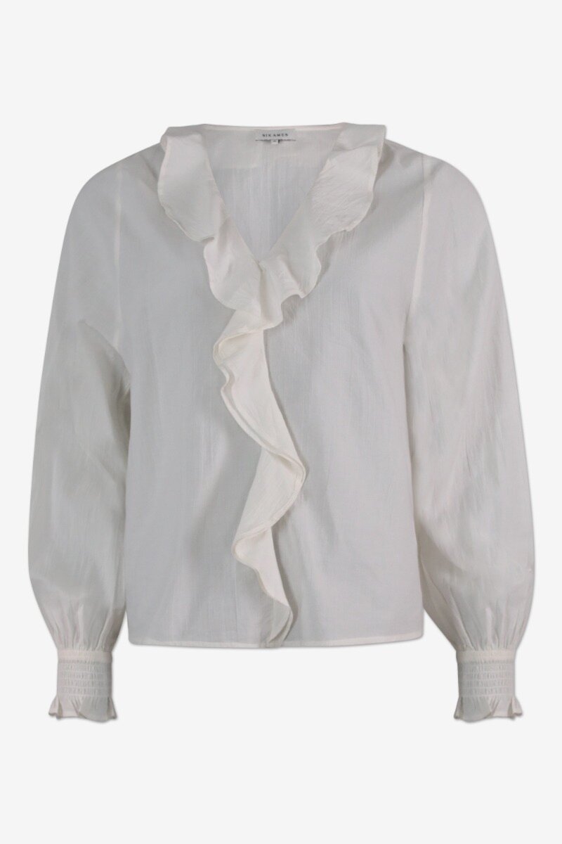Julienne Top Off White  - front image