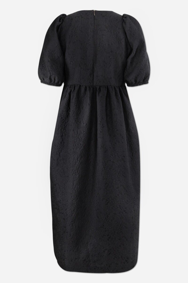 Elaine Dress black Midi-length dress - back image